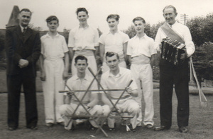 Mr Norminton With The Dancers