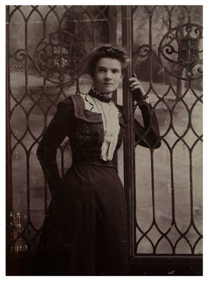 Mary Ann at Studley Royal, 1896