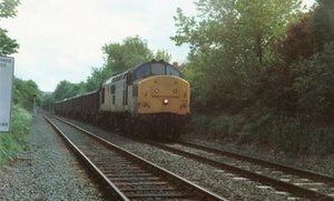 Class 37 at Salburn (1987)