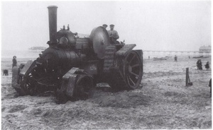 Botrail Tractor Redcar Beach C1920