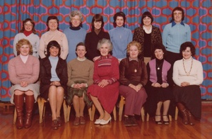 Lady Staff, Harry Dack Infant School, Loftus - 1980